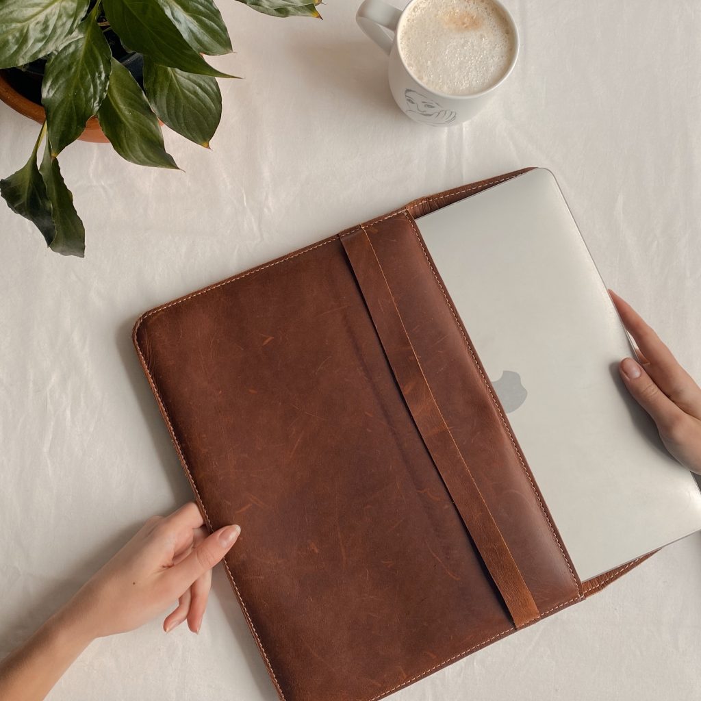 New York Laptop Bag Smitten with Leather