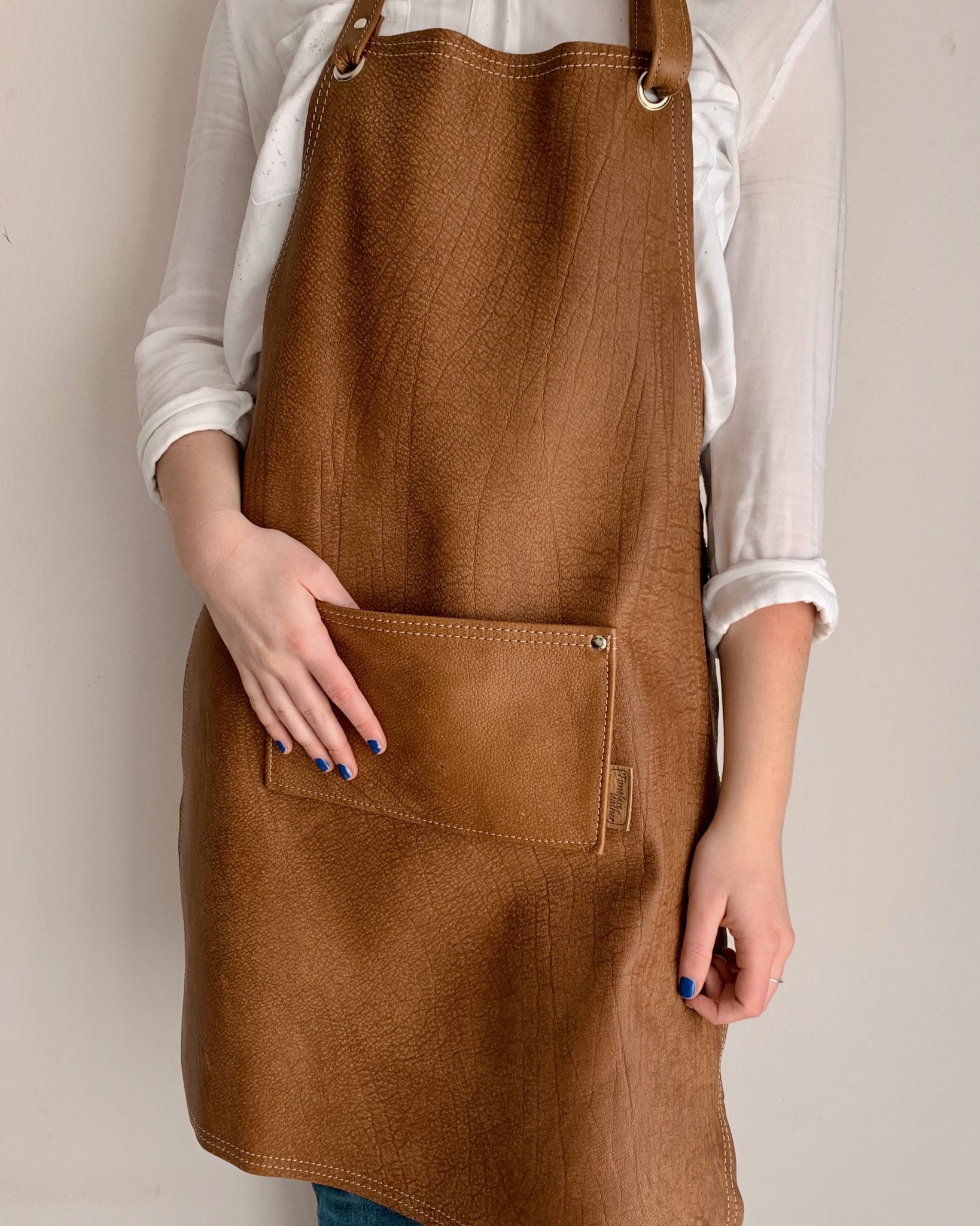 Leather Apron Smitten with Leather